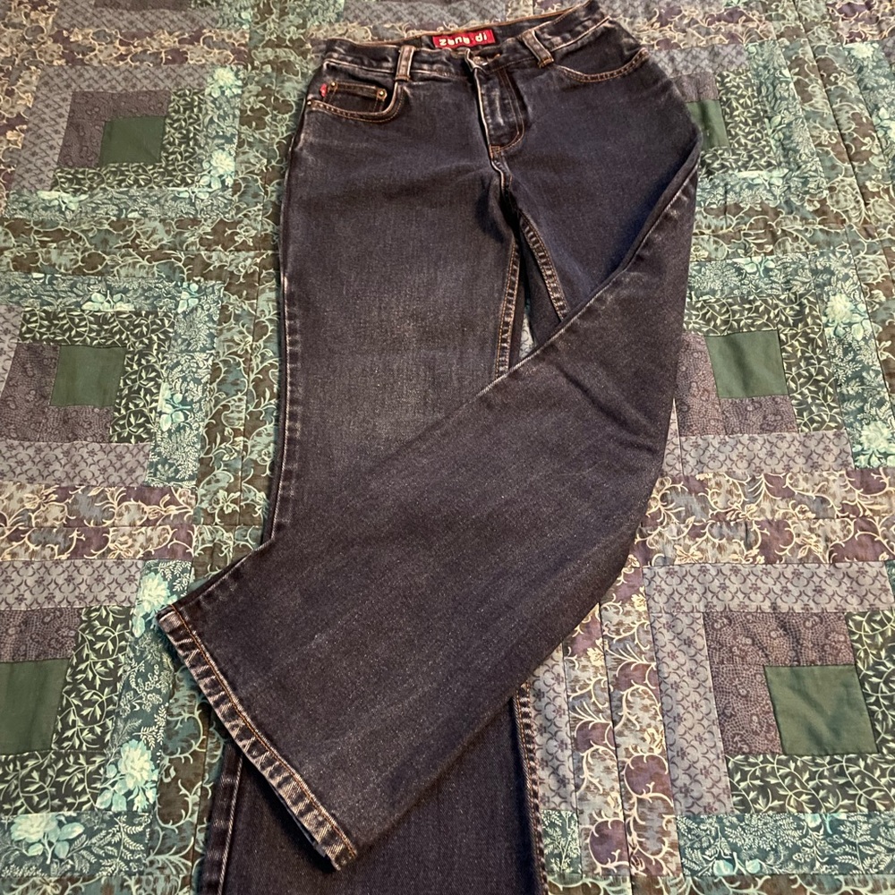 Zana di Dark Denim Jeans Girls Size 12 Slim